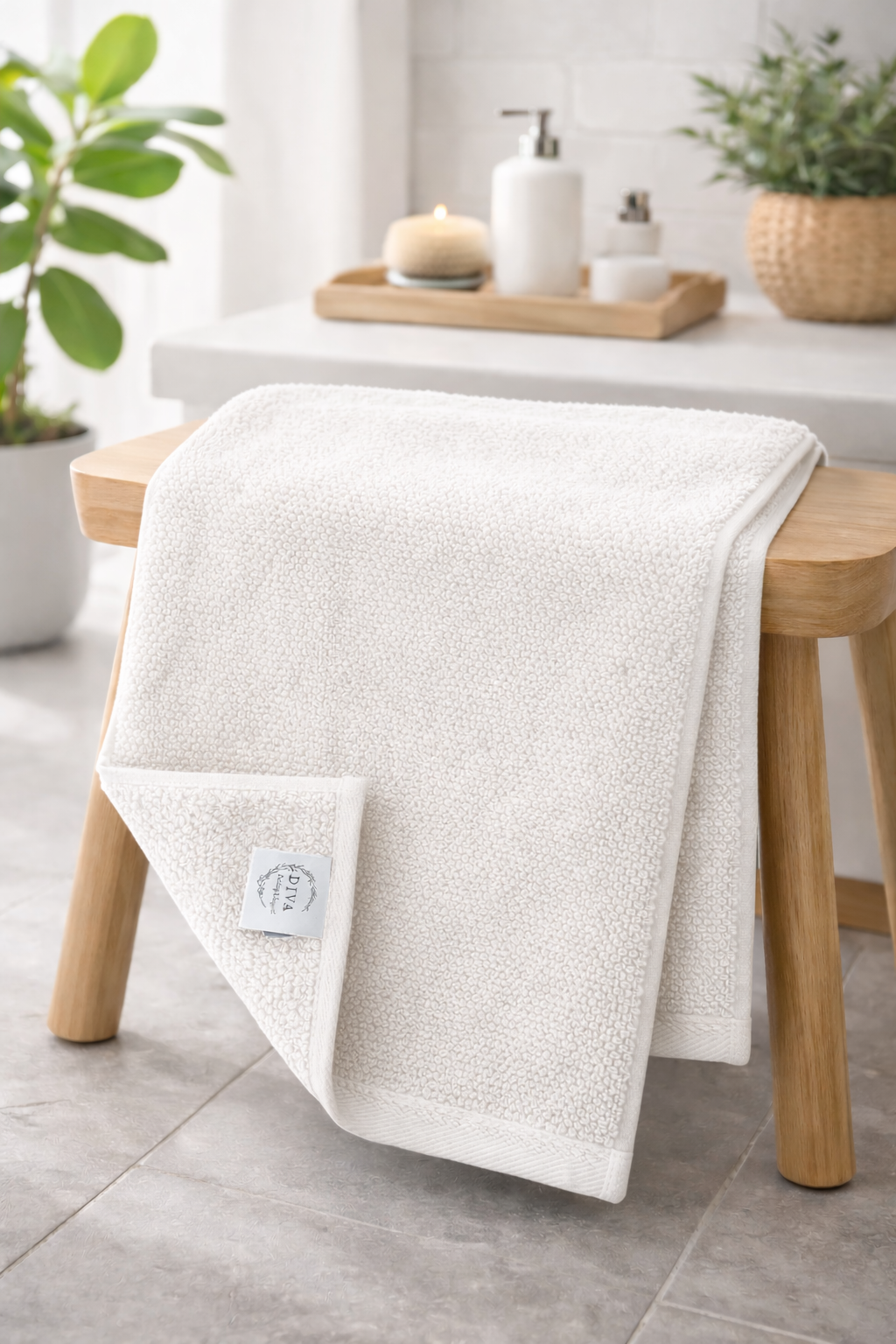 Face Towel – 100% Egyptian Cotton | Hotel Quality